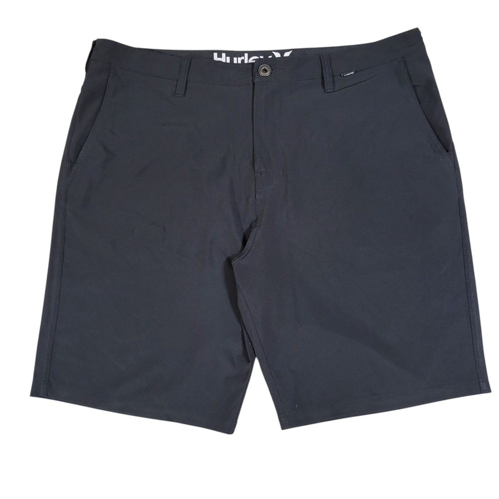 Hurley Men's Hybrid Shorts Blue Size 36 Inseam 8" Excellent Condition Pre-owned